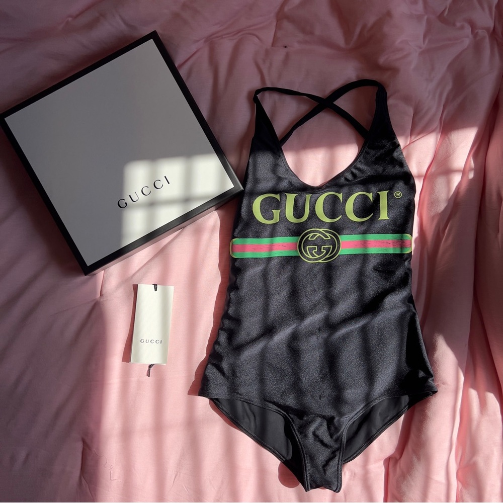 Gucci Logo Swimsuit